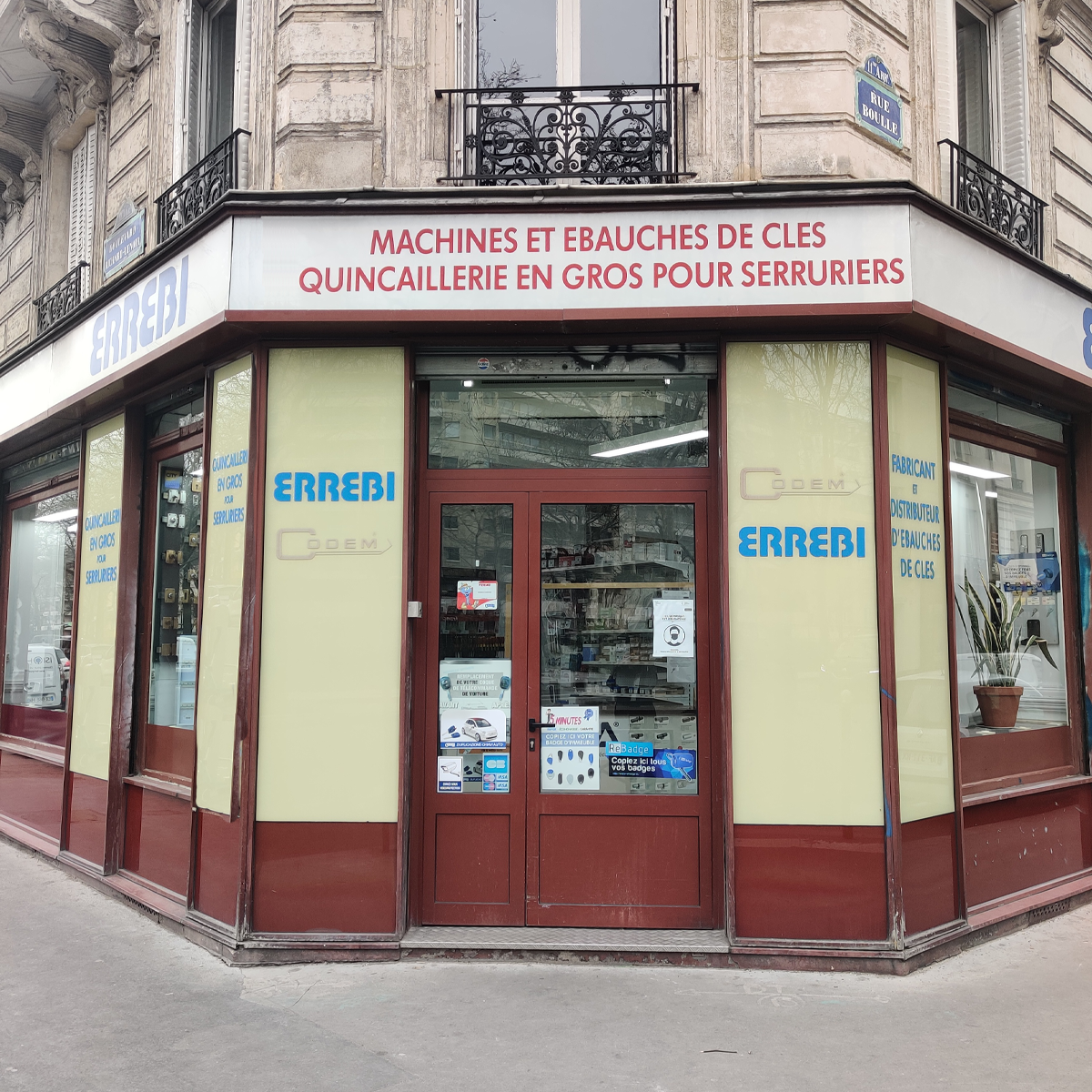 Errebi Codem Paris : Fournisseur ebauches cls machines repro